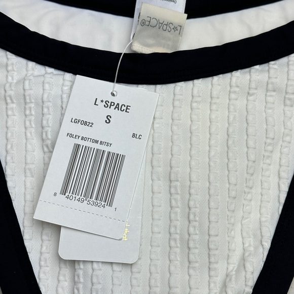 L*Space Luna Gingham Foley Bitsy Bottom - Picture 10 of 10